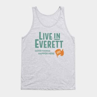 4. Live in Everett Classic Block Tank Top